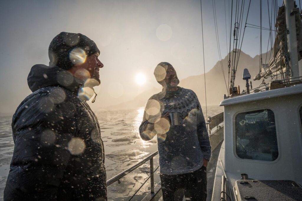 An Arctic Sailing Expedition aboard SV Tilvera in Scoresbysund, East Greenland