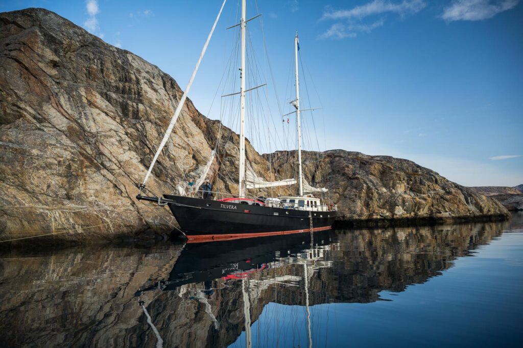 An Arctic Sailing Expedition aboard SV Tilvera in Scoresbysund, East Greenland