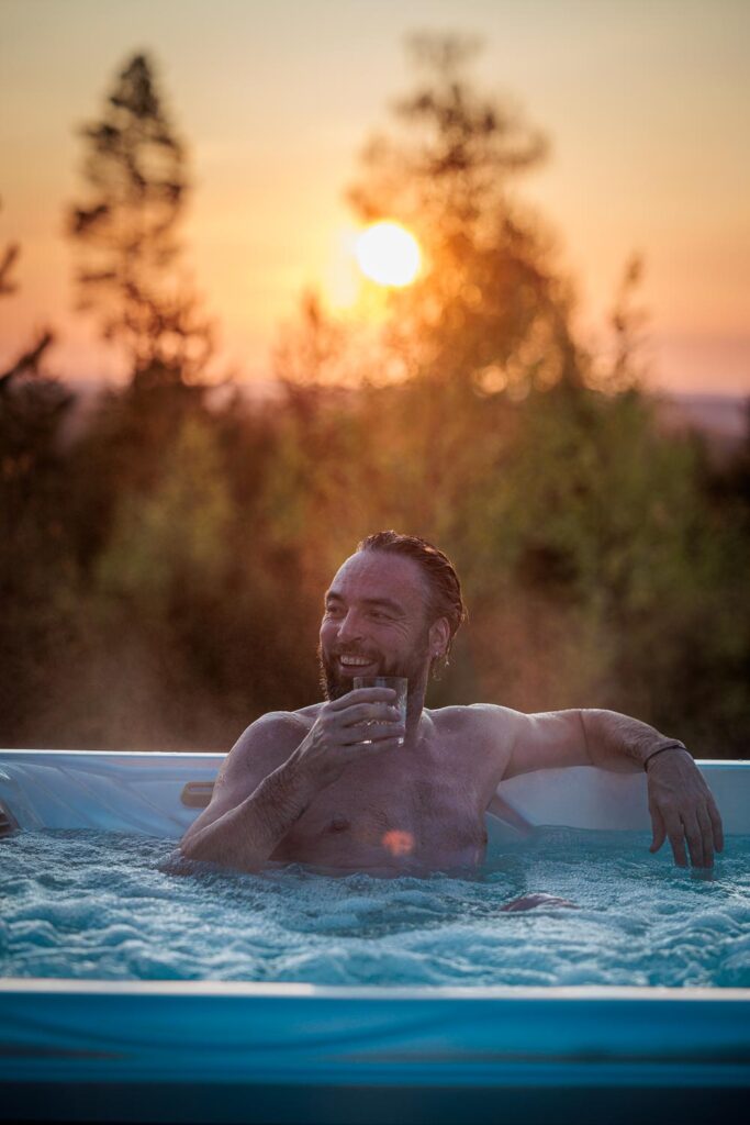 Midsummer nights in Levi, Finnish Lapland