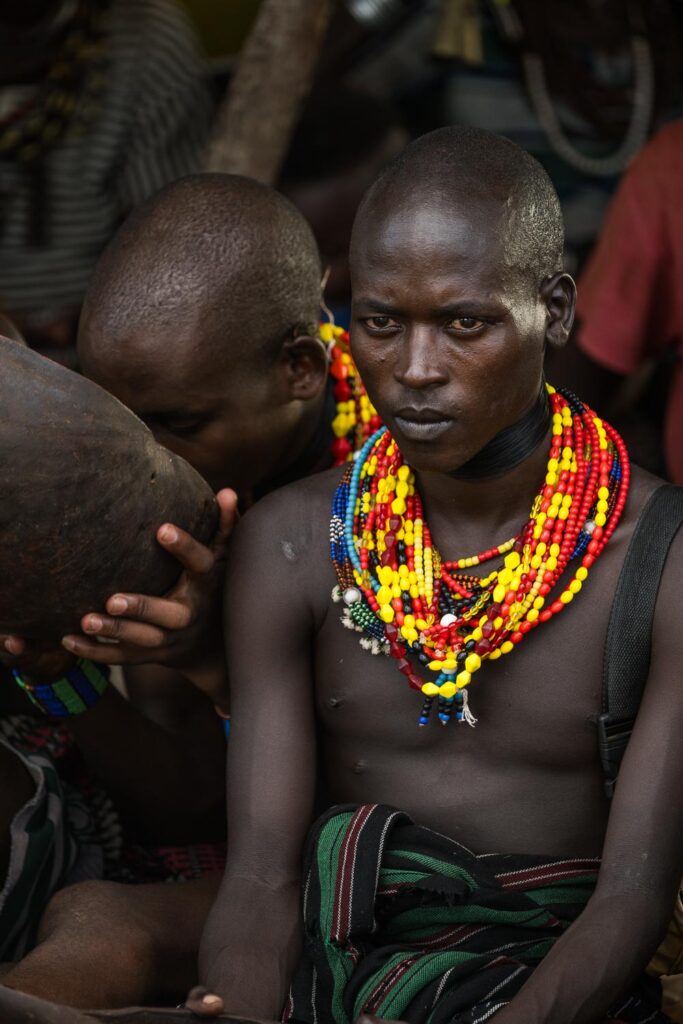 Ceremonies of the Hamar tribe in the Omo Valley of Ethiopia