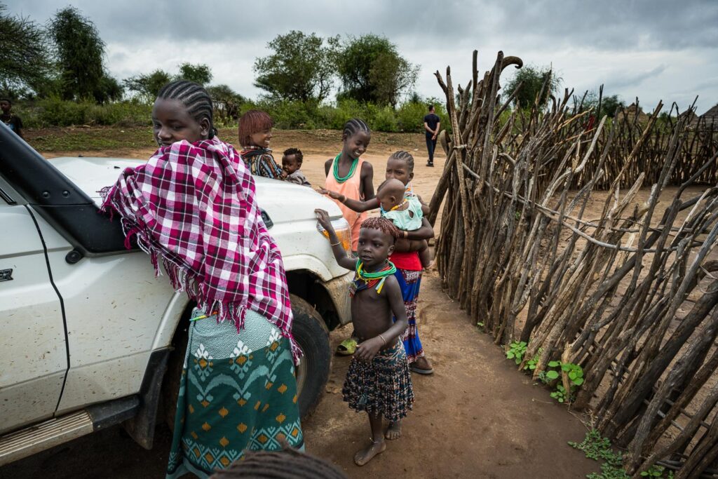 Ceremonies of the Hamar tribe in the Omo Valley of Ethiopia