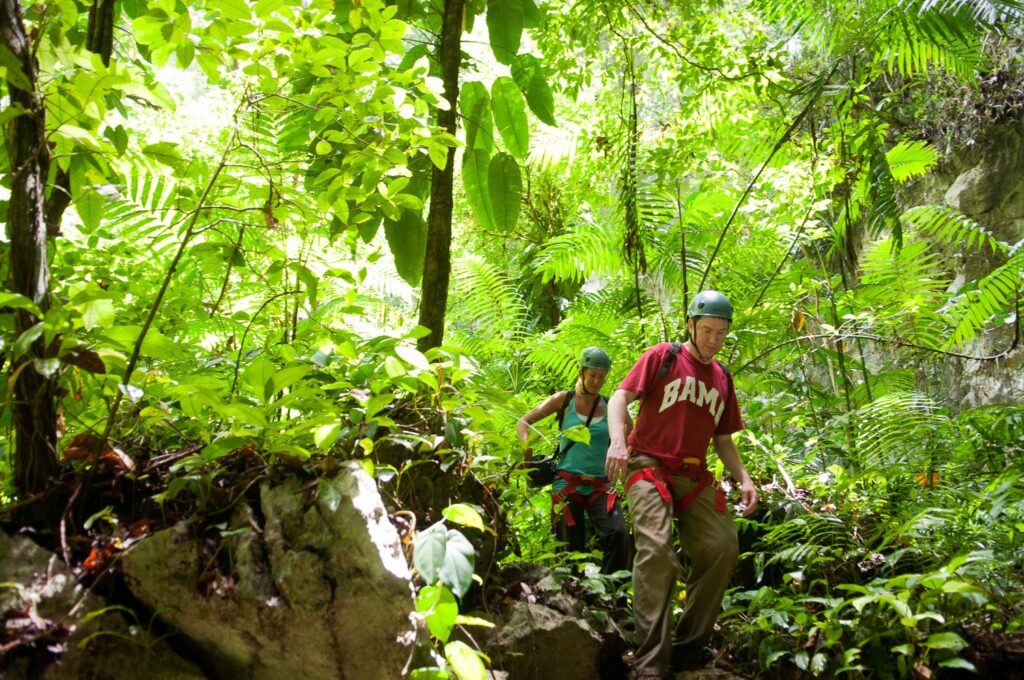 The Black Hole drop at Caves Branch, Belize